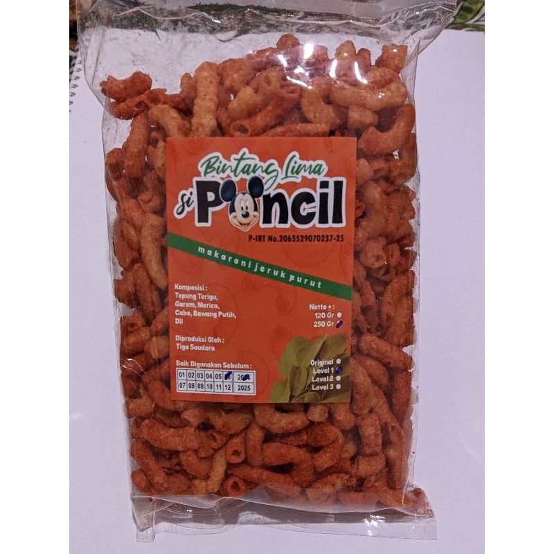 

MAKARONI PEDAS MEDIUM SIZE (250gr)