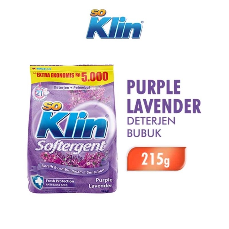 

So Klin Bubuk Lavender 215g