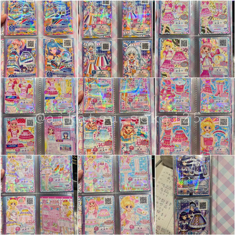 Kartu Aikatsu Friends Jepang Rare Aine Mio Sugar Melody Material Color