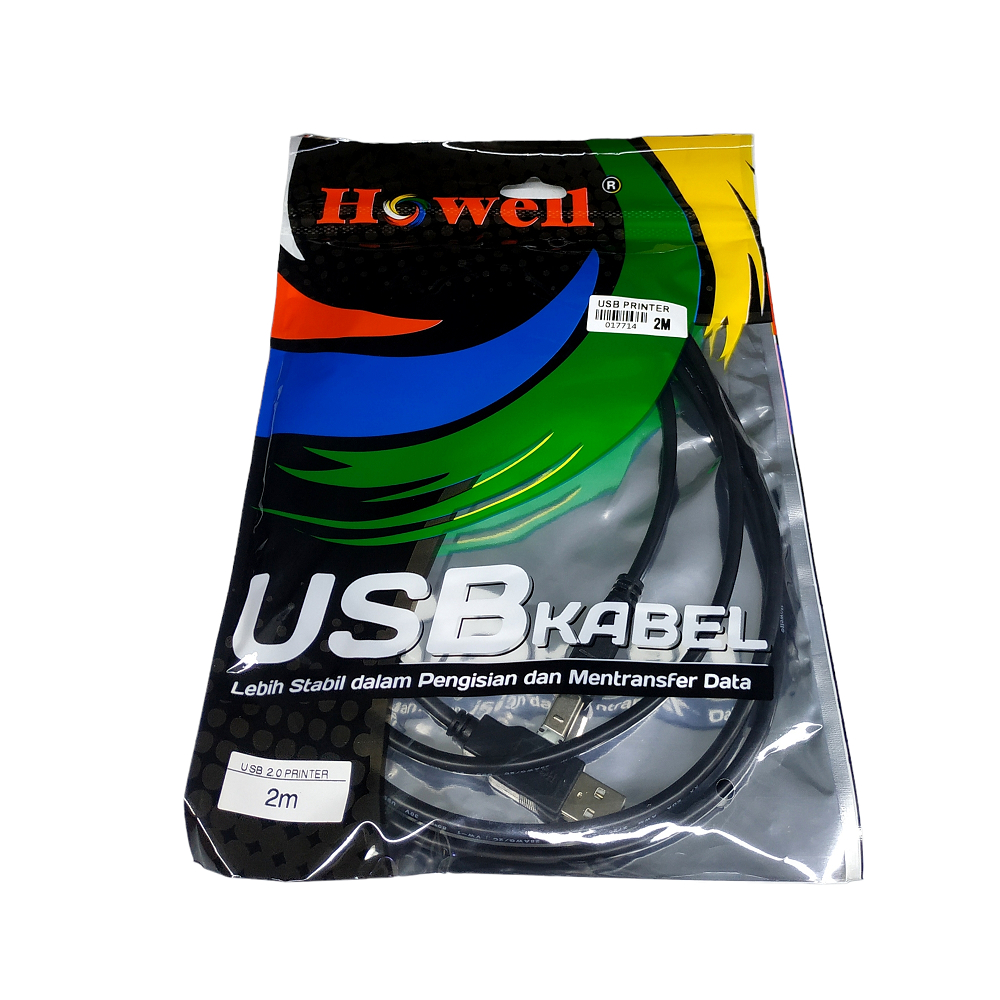 Kabel USB Printer Howell 2m