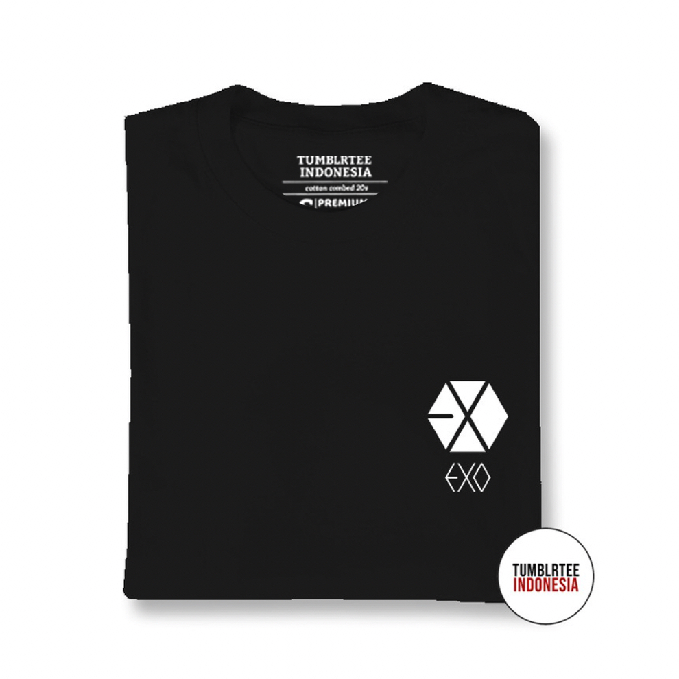 Kaos EXO Member Tshirt / Logo Exo Kai Sehun Chanyeol Baekhyun