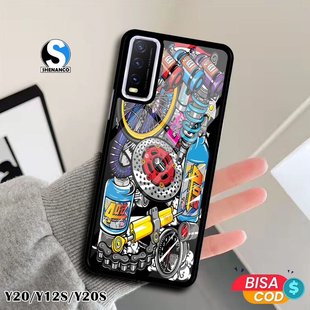 Case Vivo Y20 Y12s Y20s Y51 2020 Terbaru Fashion Case Gambar Motif Racing Thailook Aesthetic Casing 
