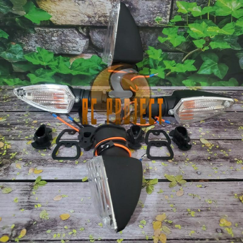 LAMPU SEN R15 V3 1 SET DEPAN BELAKANG LAMPU SEN YAMAHA R15 V3 1 SET DEPAN BELAKANG