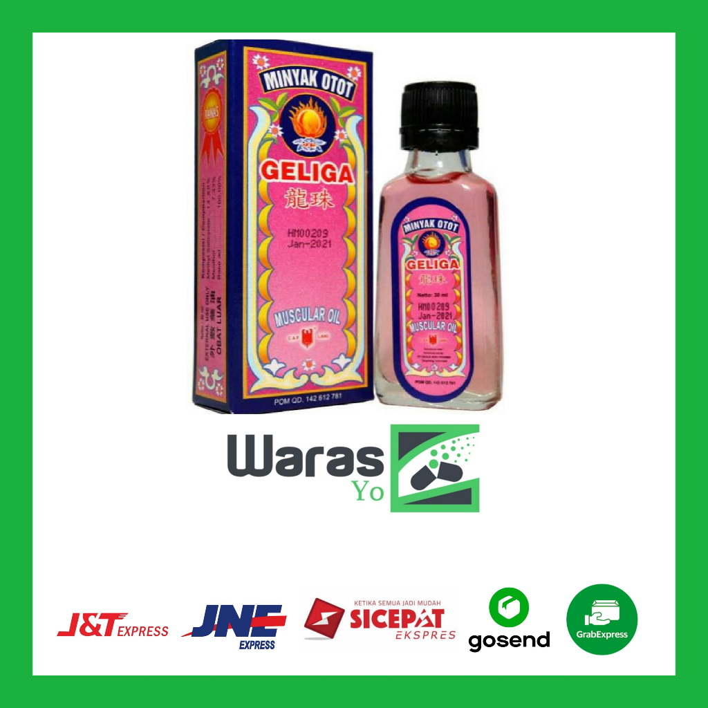 [SW] Minyak Otot Geliga 30 ml / 60 ML / GELIGA CAIR