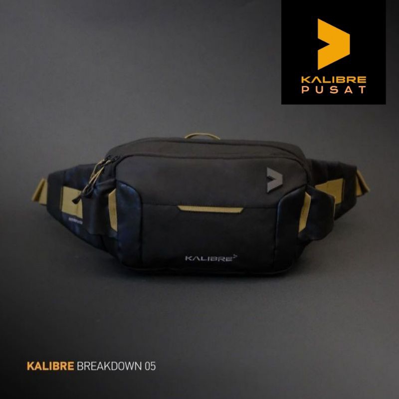 KALIBRE WAIST BAG BREAKDOWN 05 ORIGINAL TAS PINGGANG KALIBRE BREAKDOWN 05 ORIGINAL TAS PRIA