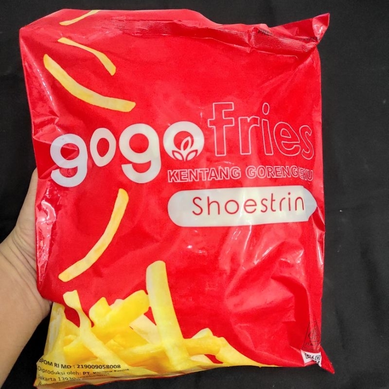 

french fries / kentang gogo fries shoestring 1 kg