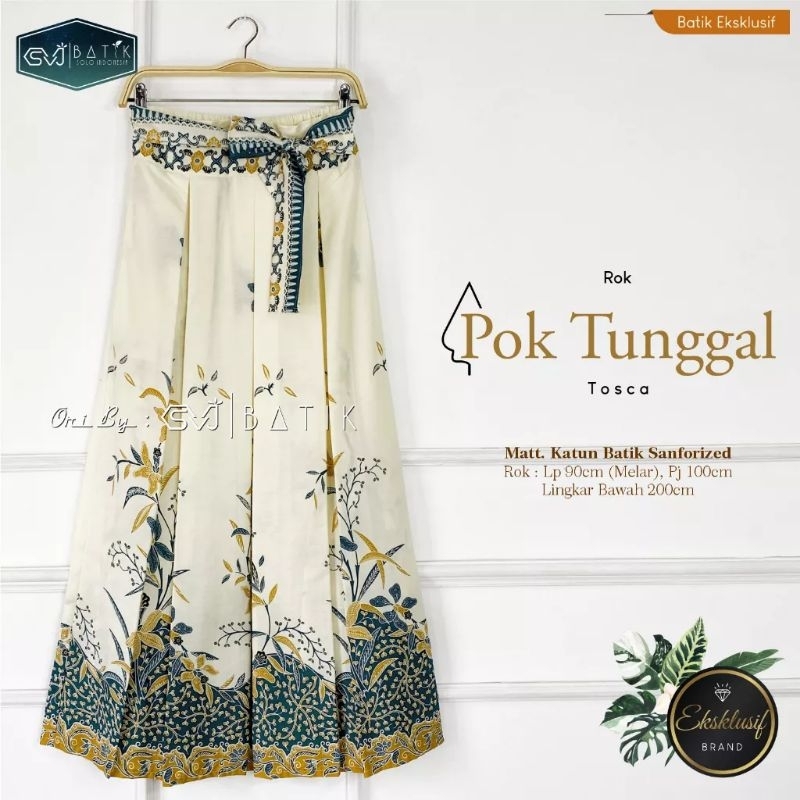 ROK BATIK PANJANG ROK BATIK PAYUNG ROK BATIK MODERN POK TUNGGAL