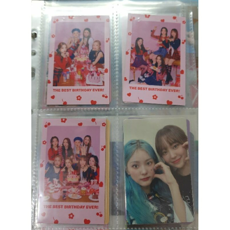 PHOTOCARD LIGHTSUM SANGAH YUJEONG GROUP