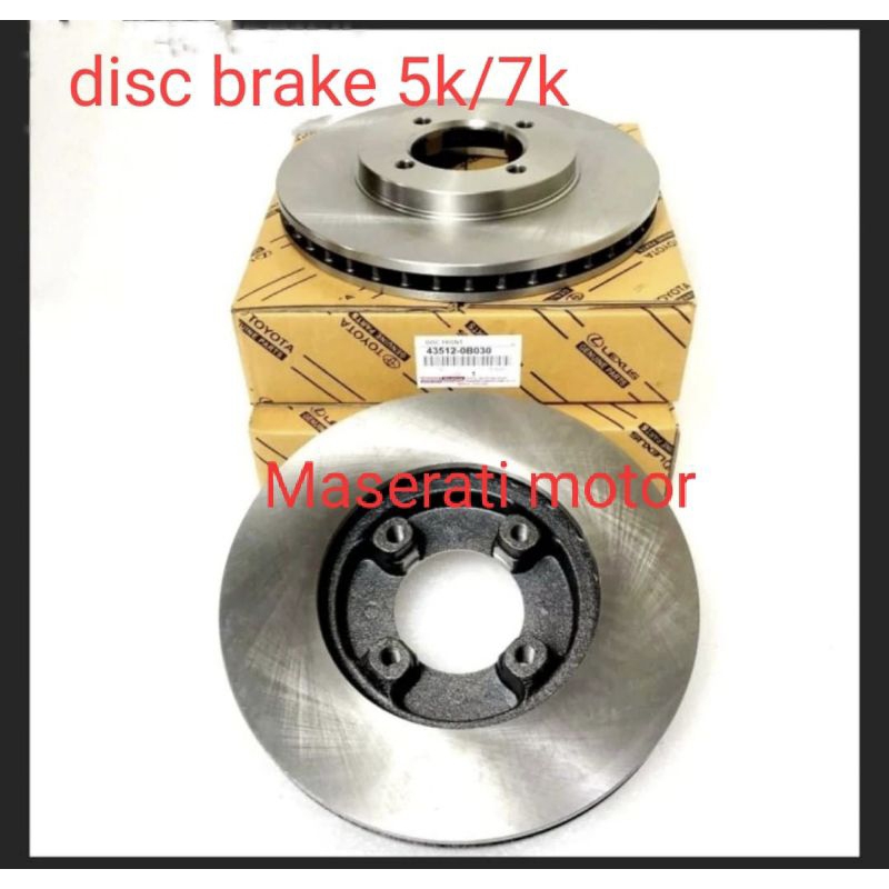 DISC BRAKE ROTOR DISC PIRING CAKRAM TOYOTA KIJANG 5K/7K ASLI ORIGINAL GRESS BARU "43512-28020