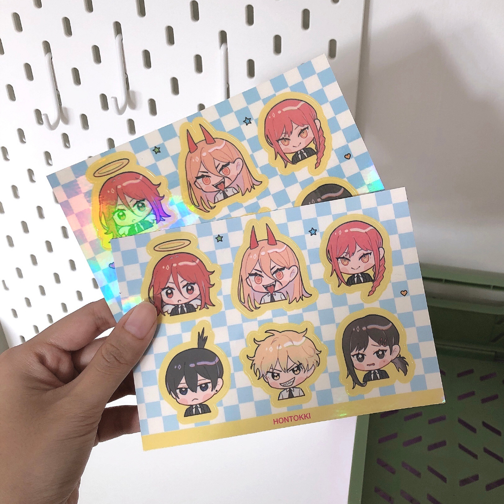 

[HONTOKKI] Chainsaw Man Stickers