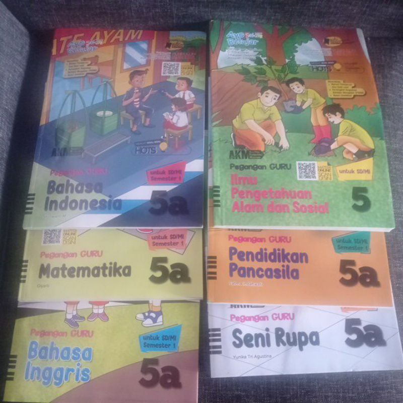 PEGANGAN GURU LKS SEKAR , KELAS 5 , Semester ganjil, penerbit graha pustaka