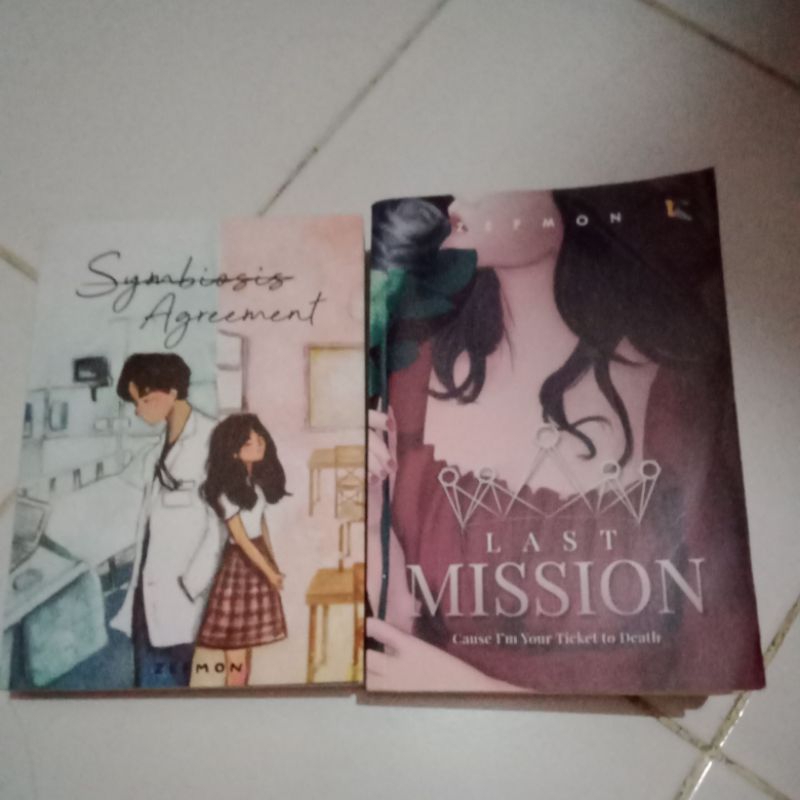 preloved novel last mission dan Symbiosis agreement by Zefmon69