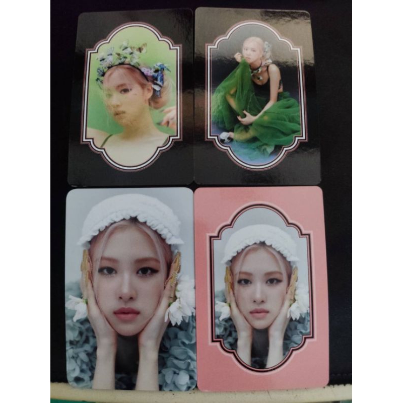 PC PHOTOCARD BLACKPINK SG21 SEASON GREETINGS 2021 JENNIE JISOO ROSE LISA