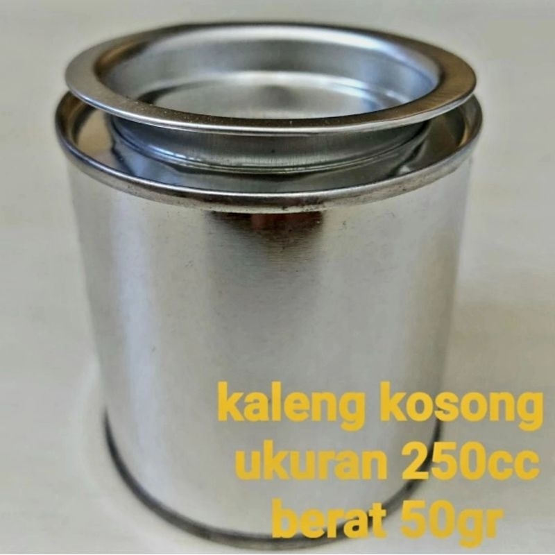 Kaleng kosong ukuran 250cc(250ml)