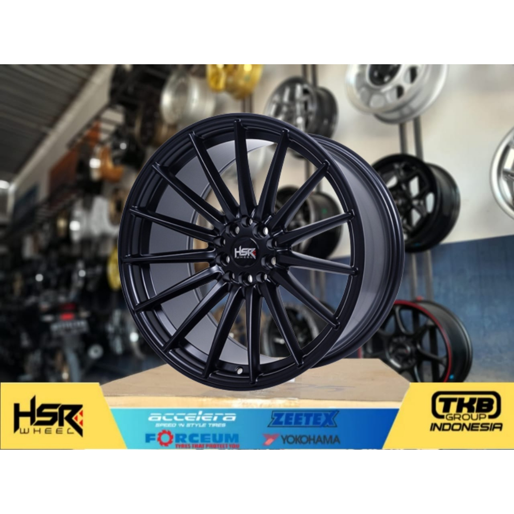 velg hsr ring 18 lebar 8 / 9 untuk innova xpander civic veloz xenia