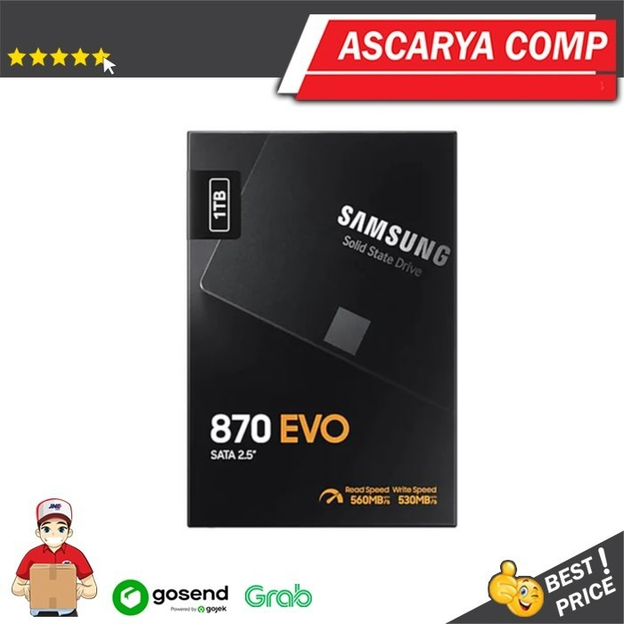 SAMSUNG 870 EVO SATA 2.5" 1TB V-NAND SSD