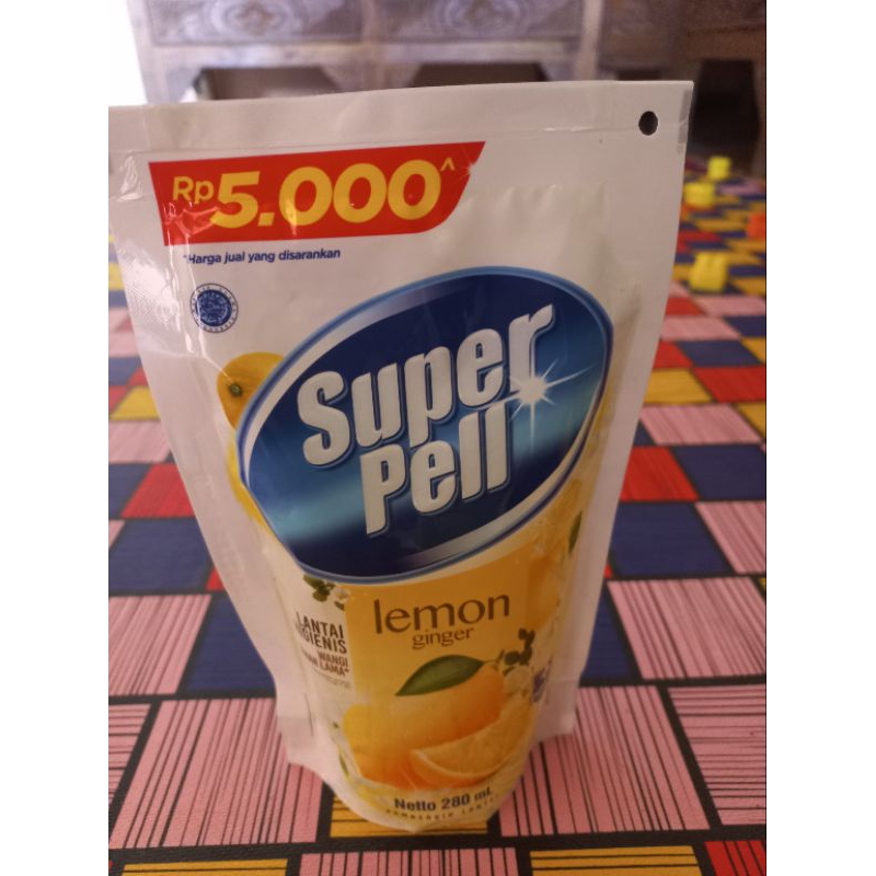 Super Pell lemon pembersih lantai 5000
