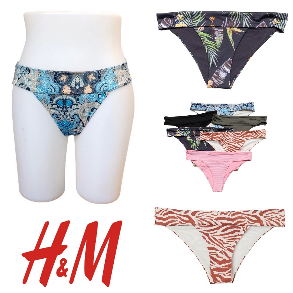 Cheeky Bikini Bottom H&*, Celana Renang Wanita, Swimwear, Swimsuit, BBH07