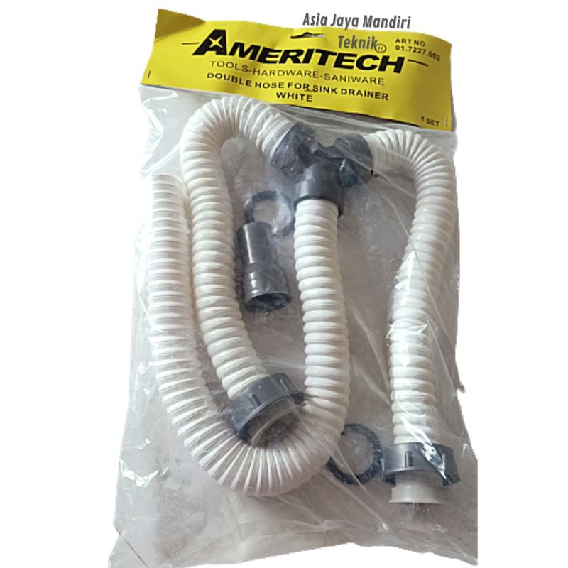 SELANG BAK CUCI PIRING DOUBLE SELANG PEMBUANGAN BCP AMERITECH AFUR SINK SELANG