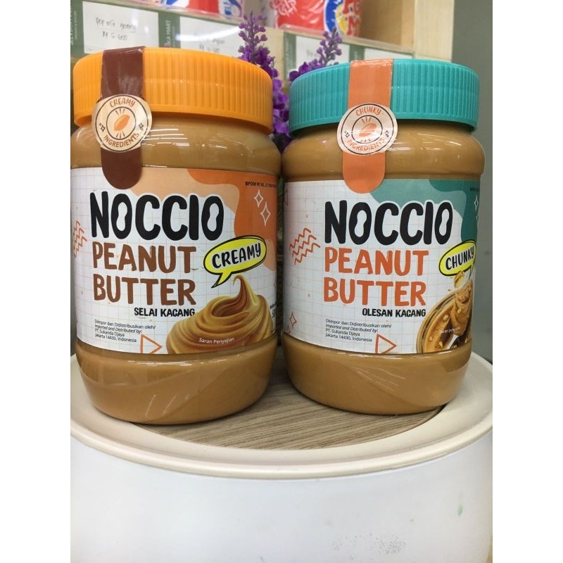 

Noccio peanut butter - Selai kacang 500gr