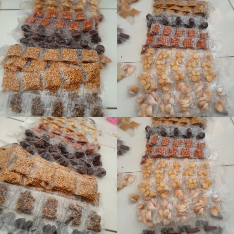 

Bumbu dapur 3 renceng isi 5