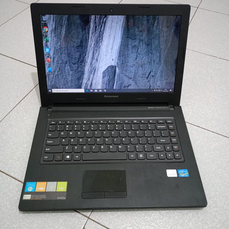 Jual Laptop Merek Lenovo G400s, Window10 Intel Core i3 Ram4GB Hdd500gb