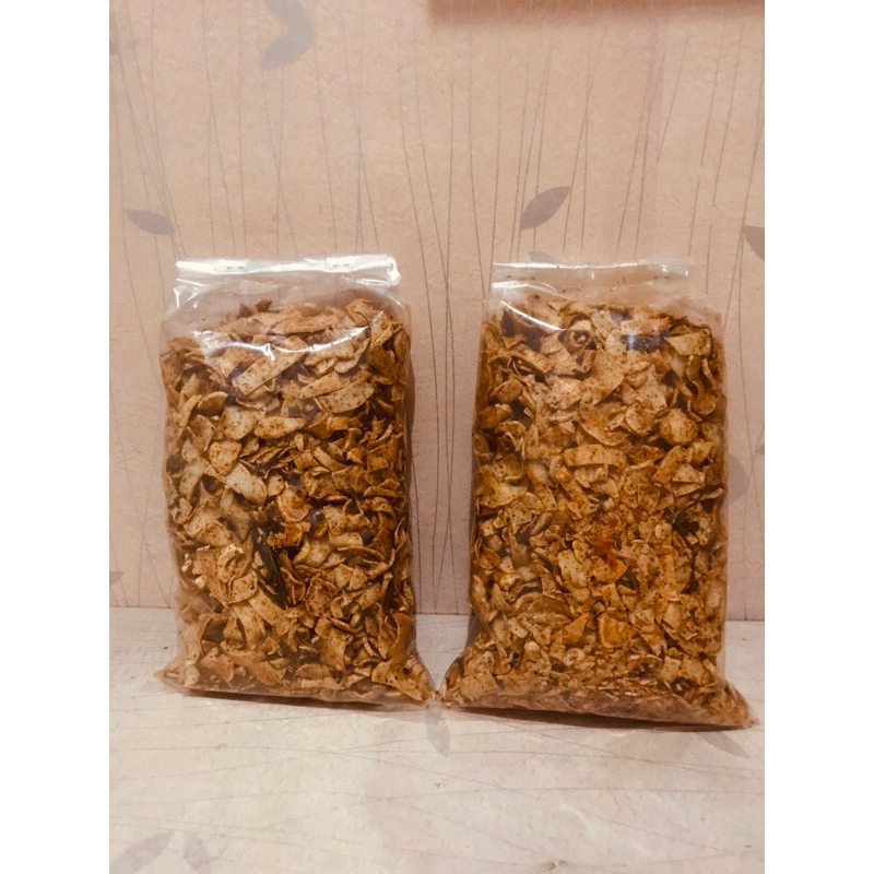 

BASRENG PEDAS DAUN JERUK 250gr /Basreng Viral/Basreng Kriuk