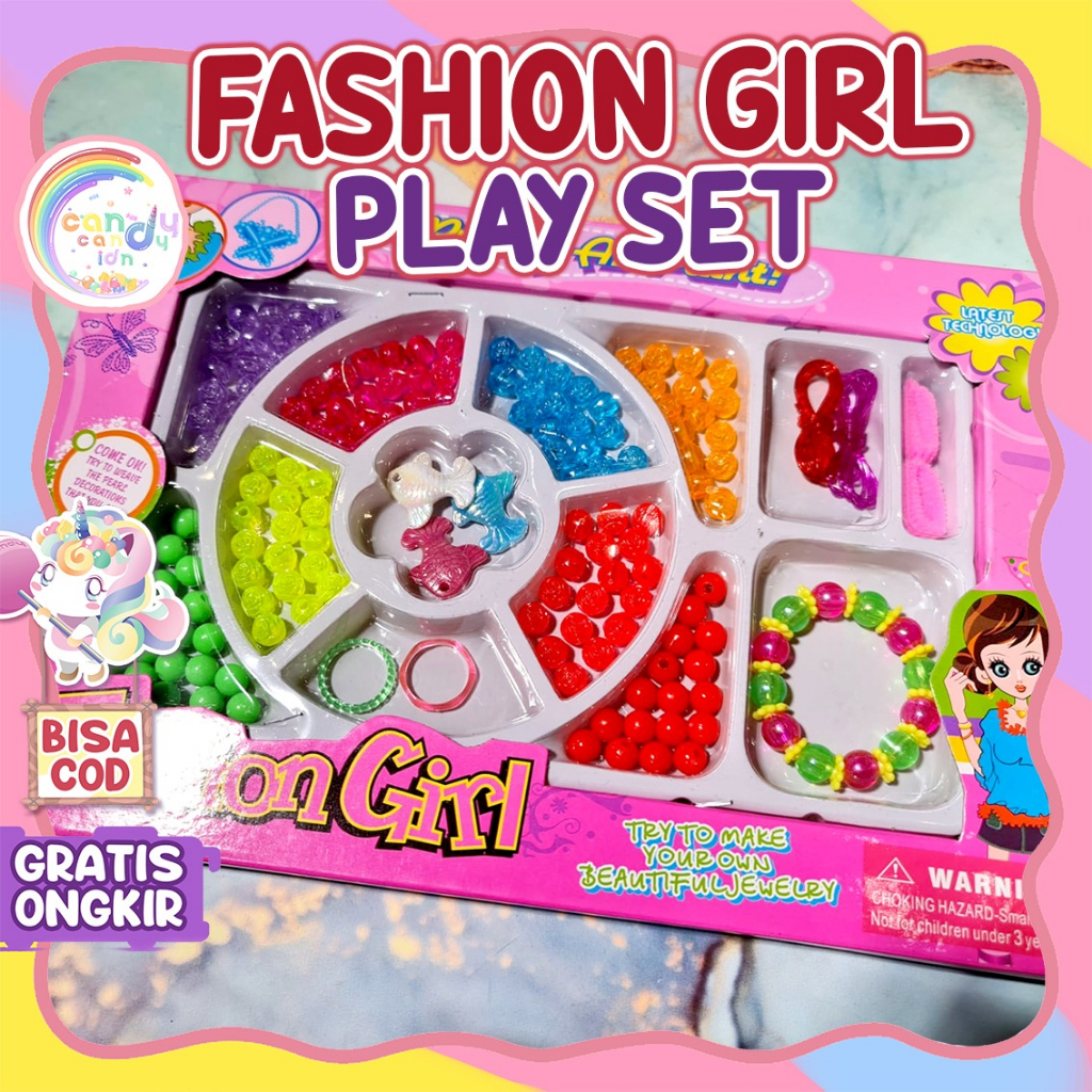 Mainan Anak Meronce Manik - Manik