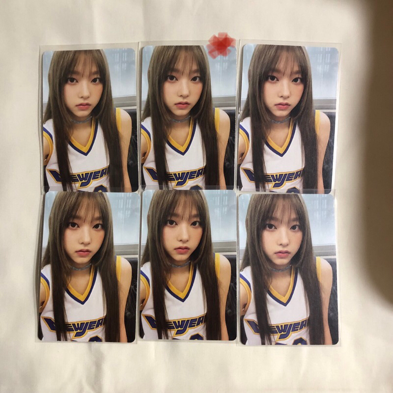 newjeans haerin bag jersey limited photocards