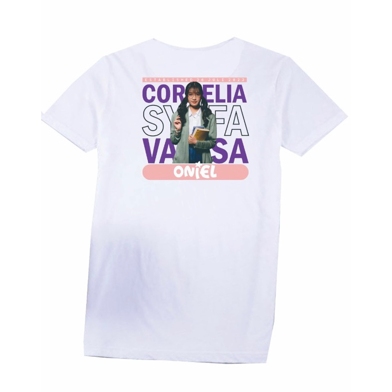 T-SHIRT ONIEL JKT48 | KAOS JKT48 | BAJU JKT48 | SABLON KAOS CUSTOM