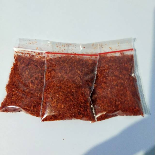 

Cabe Bubuk Instant Pelengkap Cuanki / Baso Aci / Seblak Kemasan Ecer