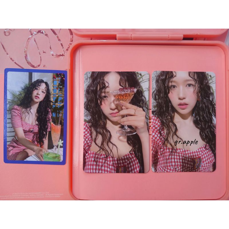 Mina gelas keriting taste of love pob benefit pc photocard