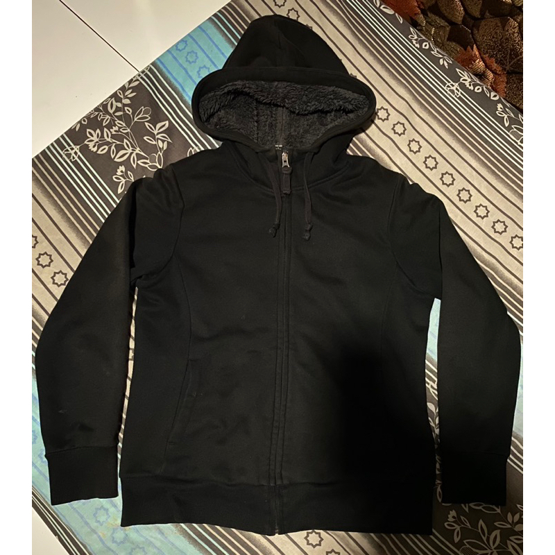 Uniqlo Sherpa Zipper Hoodie second original