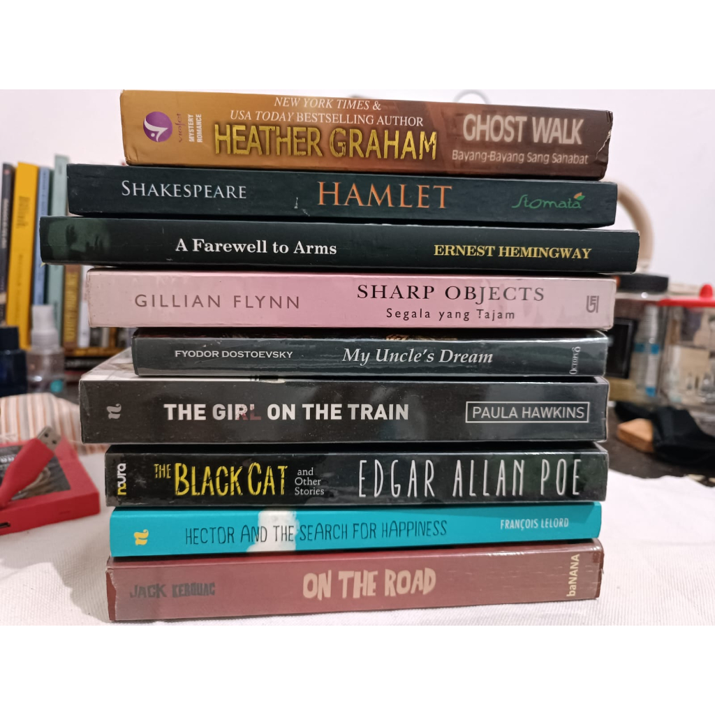 NOVEL TERJEMAHAN BEKAS | BUKU PRELOVED
