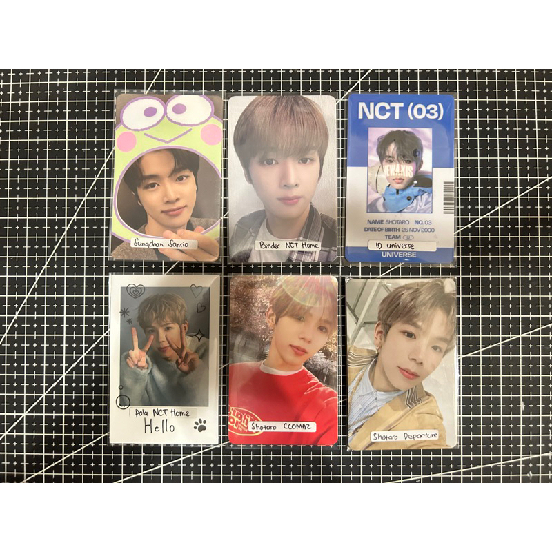 PC SHOTARO SUNGCHAN BASEBALL SANRIO ID SMCU NCT HOME