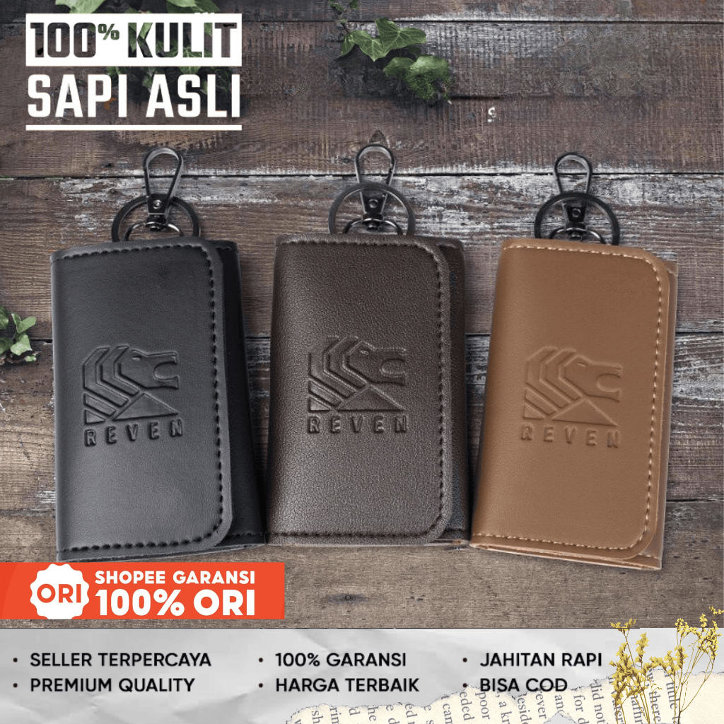 Gantungan  Kunci Mobil Gantungan Kunci STNK Motor Kulit Exclusive Pria Keren