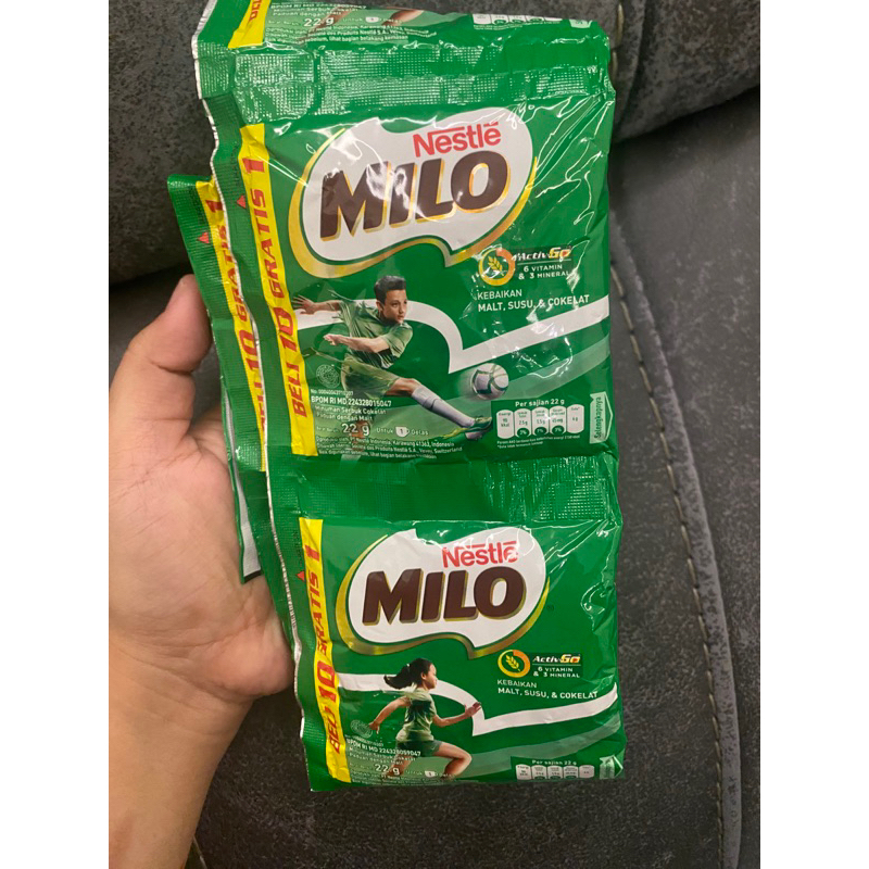 

milo active go renceng 10+1