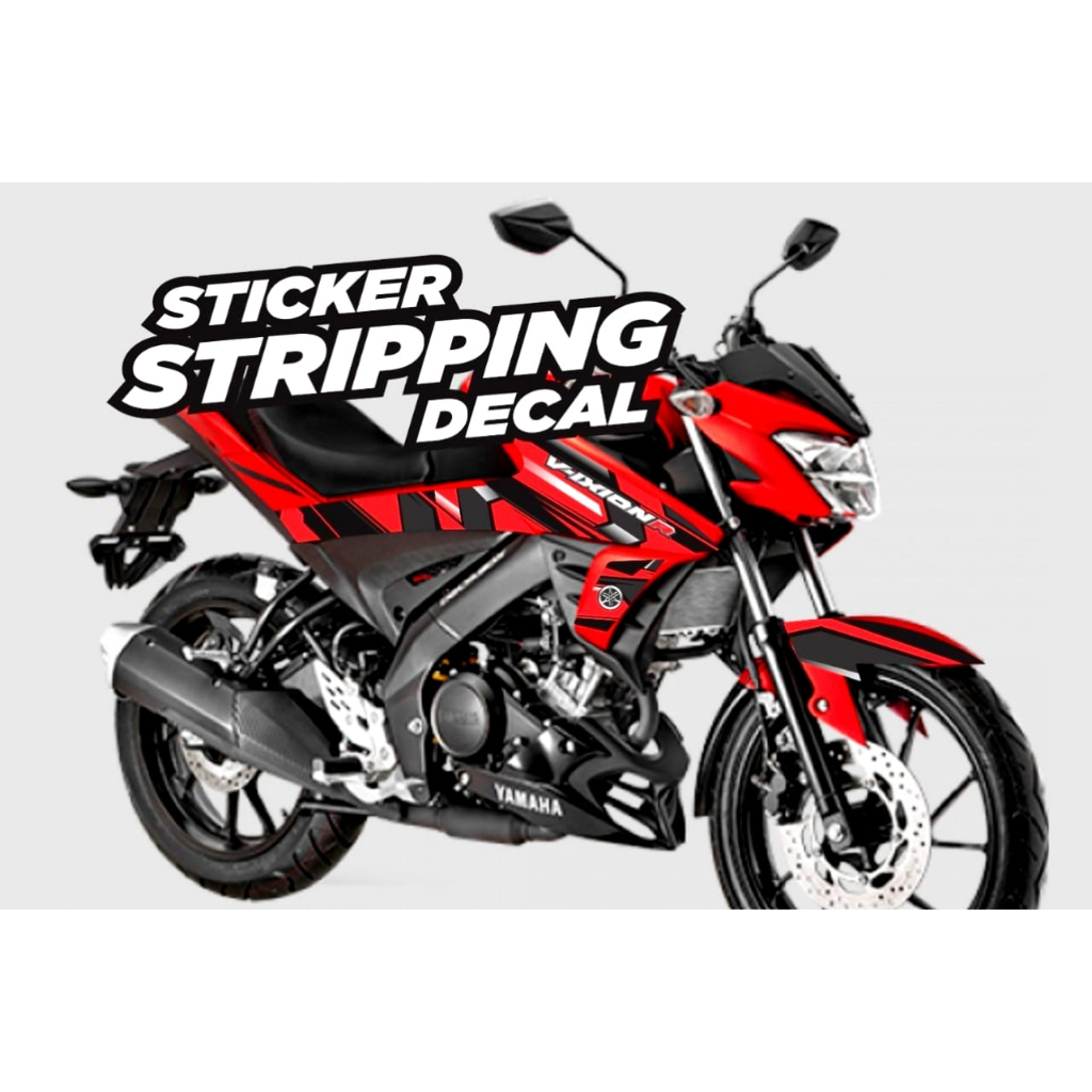 DECAL STRIPING VARIASI YAMAHA VIXION R 155