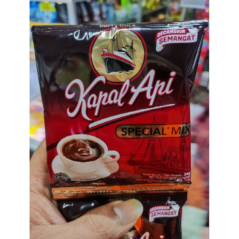 

KOPI KAPAL API SPESIAL MIX SATU RENTENG ( 10 SASET )