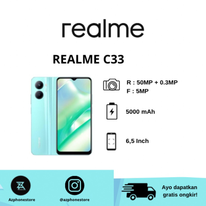 REALME C33 4/128GB