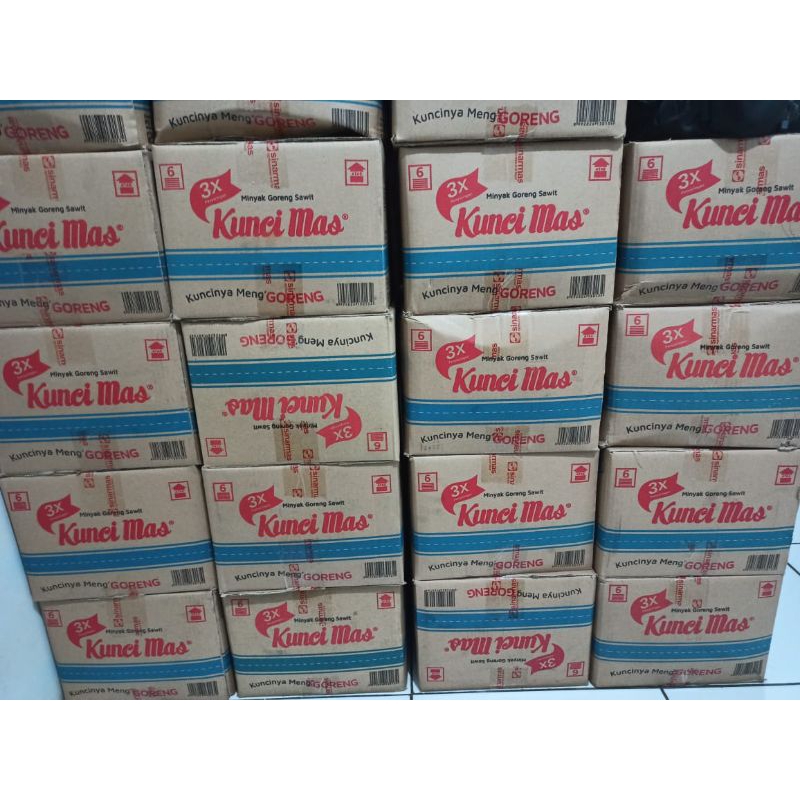 

Minyak Goreng/ Kunci Mas 2L / Minyak Goreng Kartonan Murah