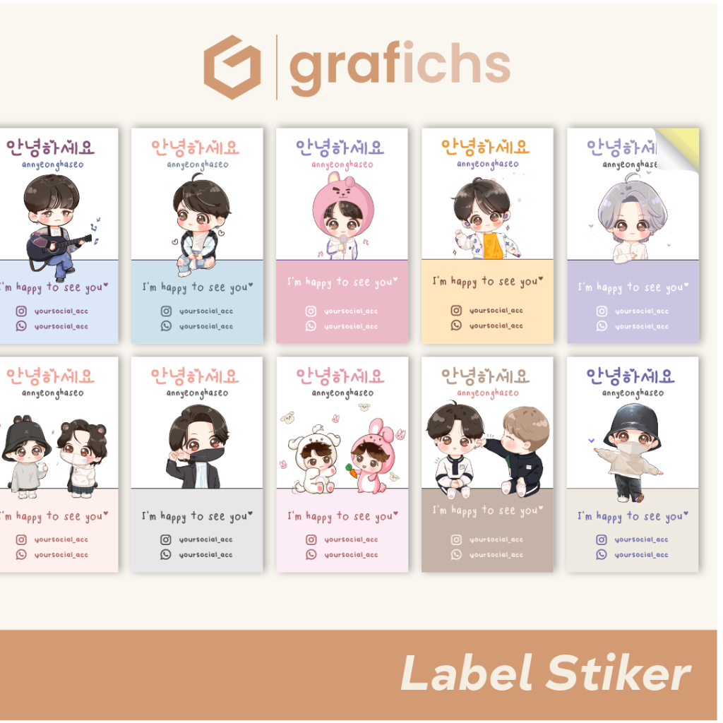 

Stiker Segel Box Packaging Label Kemasan Gift FA01 - FA15 by Grafichs