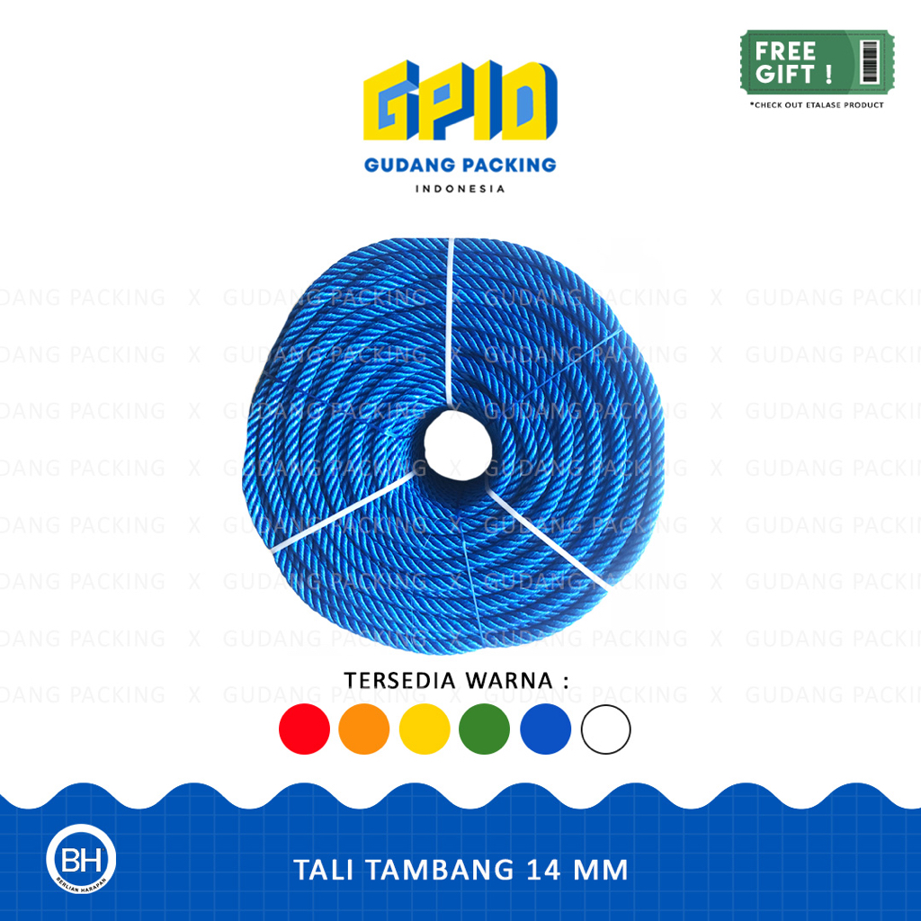 

Tali Tambang 14mm / 14 mm Super Quality