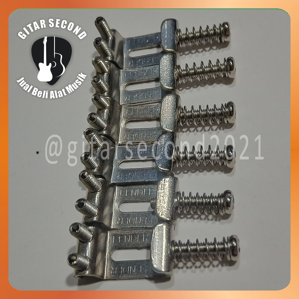 Saddle Bridge Tremolo Pemium Quality Fender Mexico Squier Style Pacifica, sadel gitar sadle guitar P