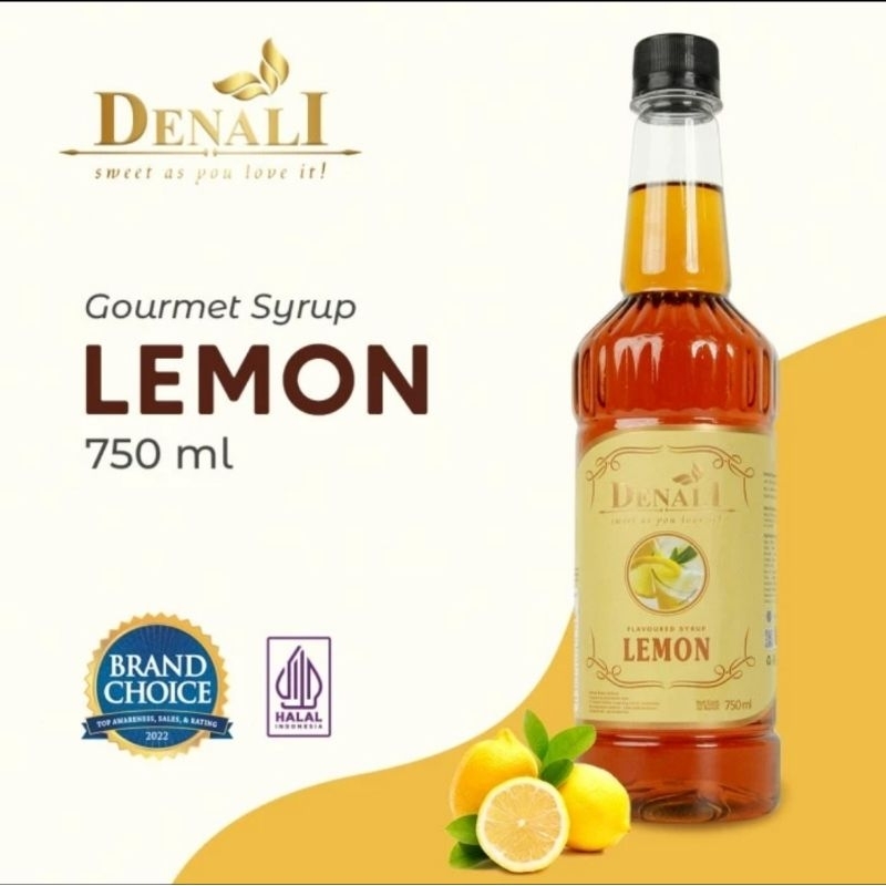 

Denali lemon syrup