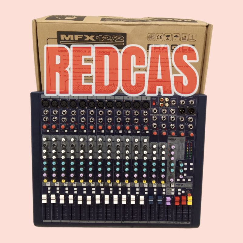 SOUNDCRAFT MFX12 MFX 12 MIXER 12 CHANNEL