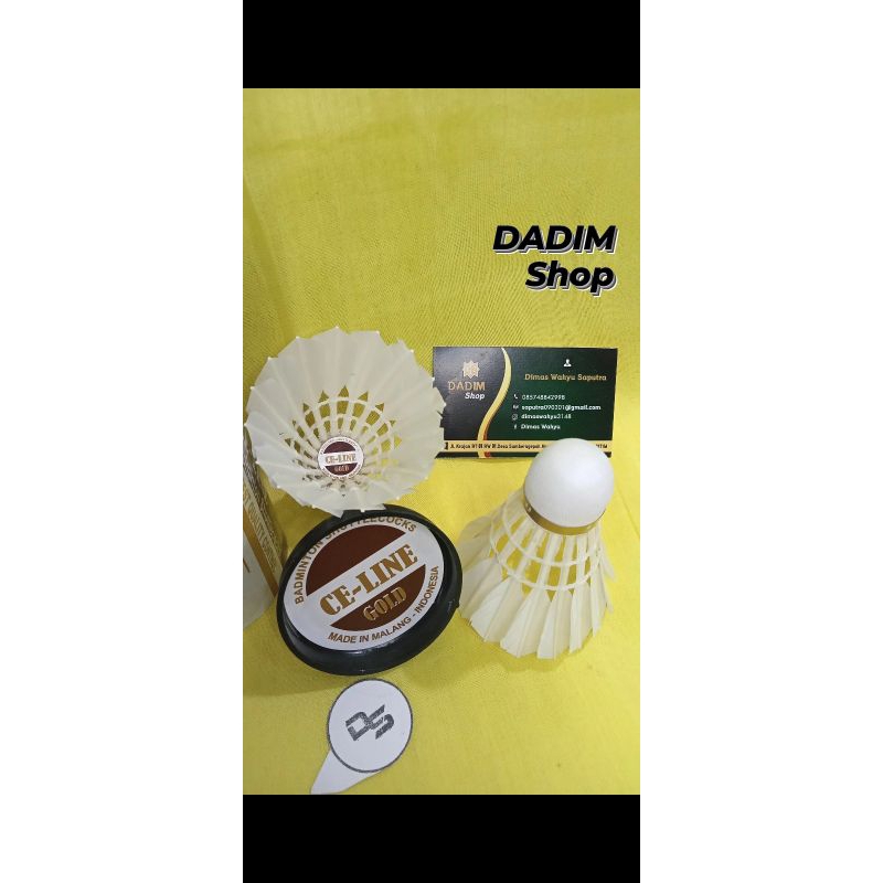 SHUTTLECOCK CE-LINE GOLD || Kock badminton CE-LINE GOLD