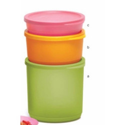 TUPPERWARE BARU // SUMMER GO ROUND (1 SET ISI 3) SESUAI GAMBAR