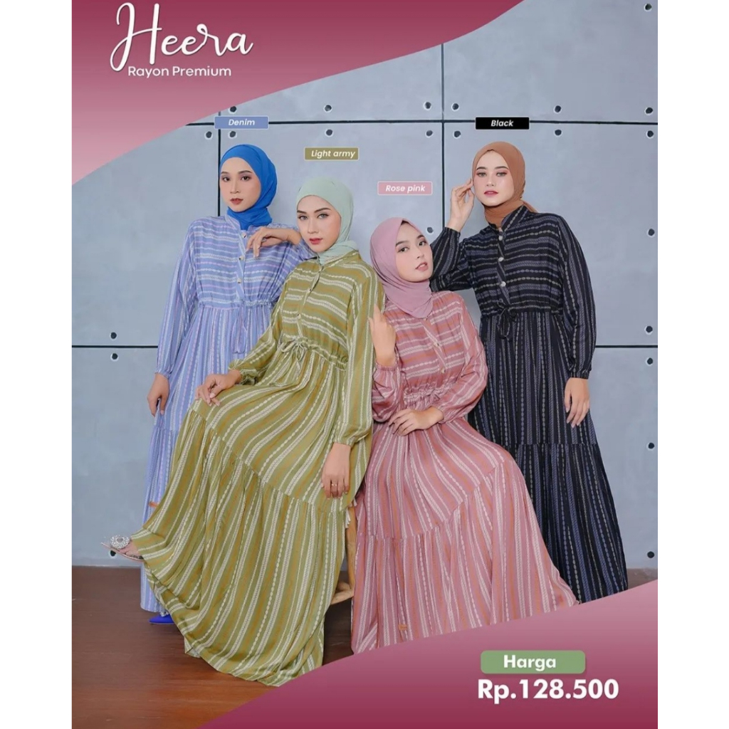 Dress Heera By Ghina Fashion promo ramadhan