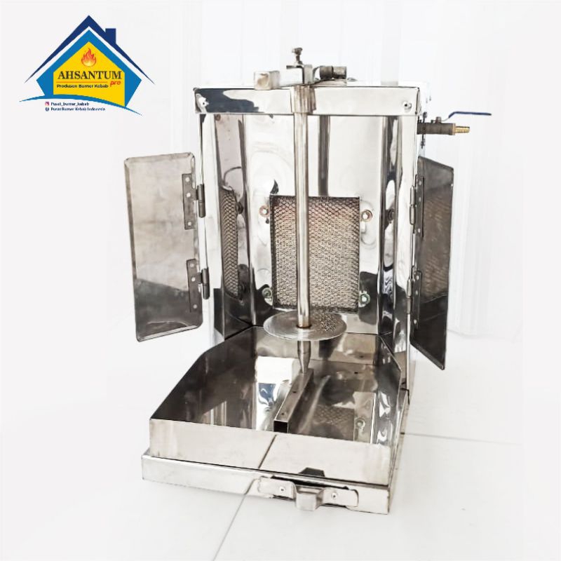 burner kebab 4kg kapasitas daging 4kg bonus lengkap harga murah